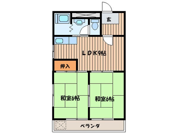 諏訪ビルの物件間取画像